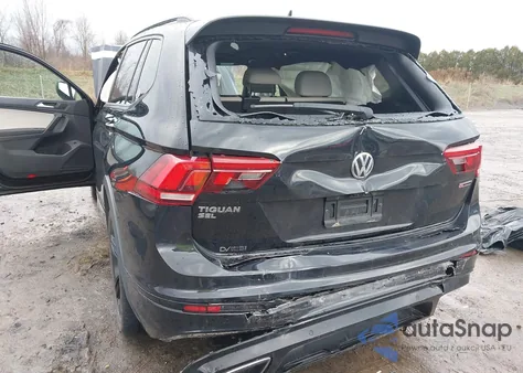 2019 Volkswagen Tiguan из США, поврежденный, VIN 3VV2B7AX0KM165331